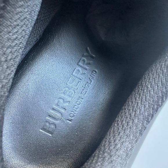 Burberry Ronnie Lace Up Logo Strap Sneaker - Picture 8 of 8